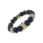 Load image into Gallery viewer, Kingish/Crowned with Pave Bracelet
