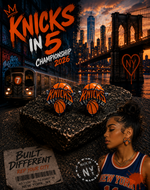 Load image into Gallery viewer, Knicks Studs
