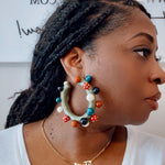 Load image into Gallery viewer, Bubble Hoops
