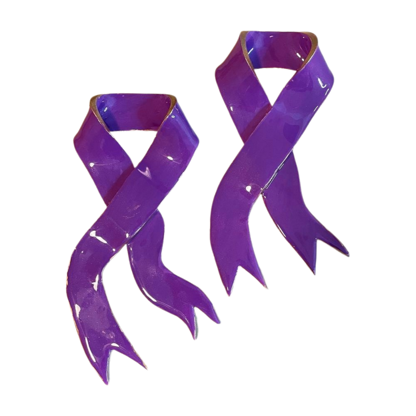 Pancreatic Ribbons Earrings