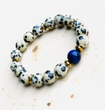 Load image into Gallery viewer, Dalmation Jasper &amp; Blue Tigers Eye
