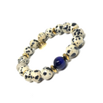 Load image into Gallery viewer, Blue Tigers Eye &amp; Dalmation Jasper
